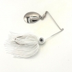 Spinnerbait - single nickel colorado blade with white skirt
